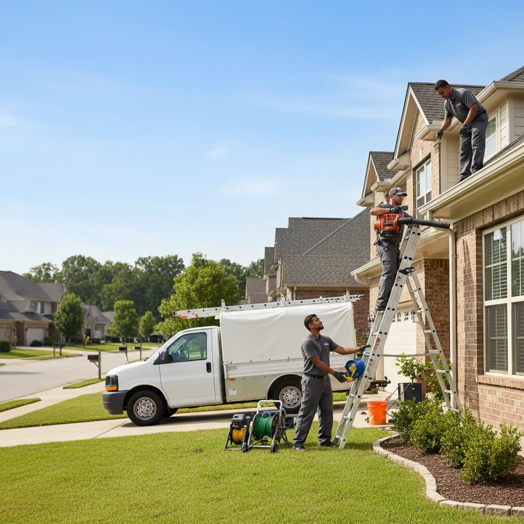 Home Gutter Service in Harrold, TX near me